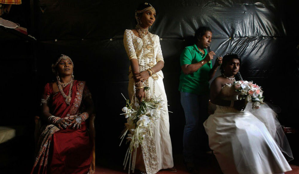 العروس السيريلانكية