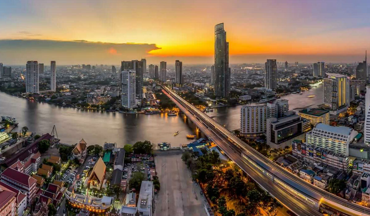 بانكوك - تايلاند، حوالي 23 مليون و688.80 زائر في عام 2018.