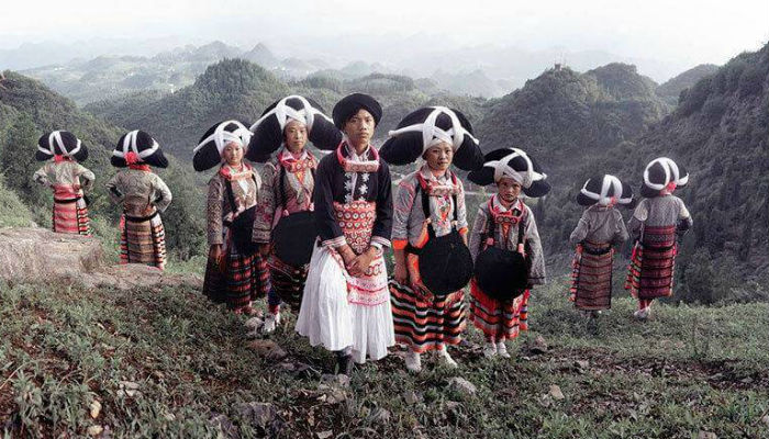 "شعب قرية مياو" في مقاطعة غوتشوي-الصين