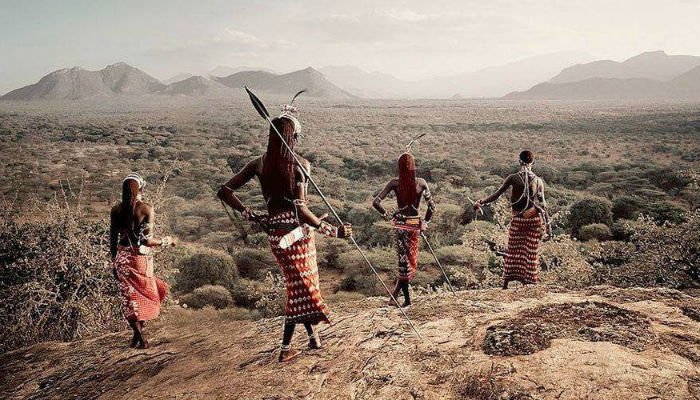 "قبيلة سامبورو" في كينيا