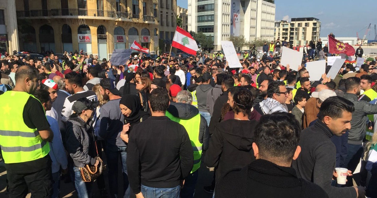 احتجاجات النبطية