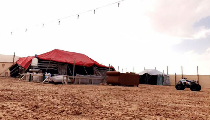 مخيمات "الثمامة" في الرياض-السعودية.
