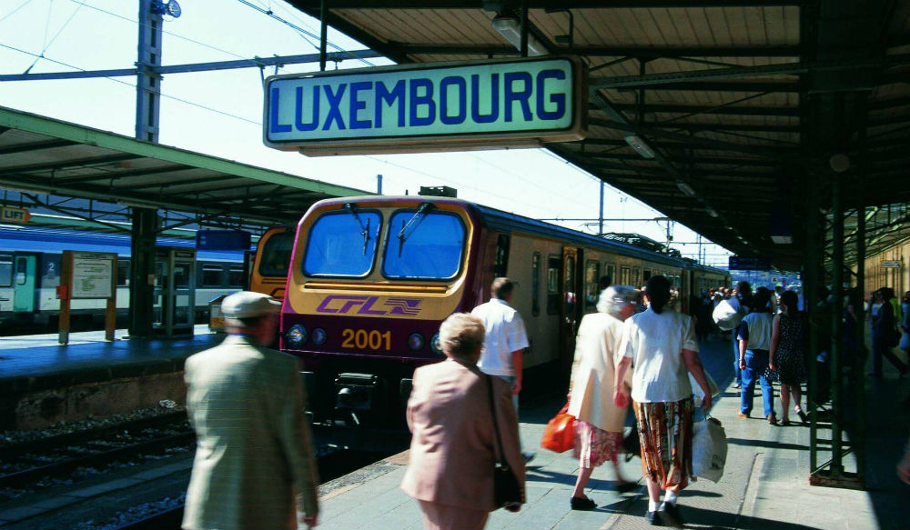 القطارات في "لوكسمبورغ" أيضاً من الوسائل التي ستصبح مجاناً.