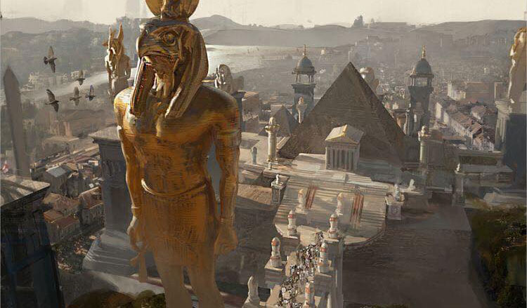 الحياة المصرية القديمة بعيون لعبة "Assassin’s Creed Origins".