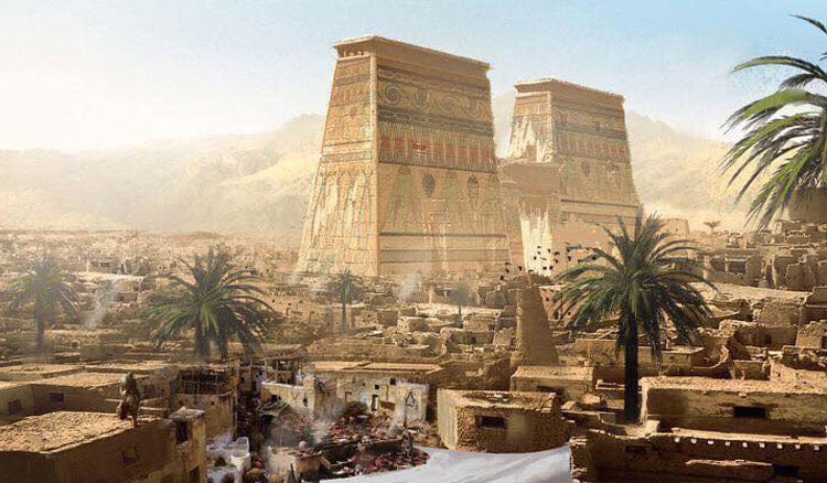 الحياة المصرية كما تخيلتها لعبة "Assassin's Creed Origins".