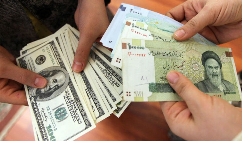 إنخفاض سعر صرف العملة الإيرانية