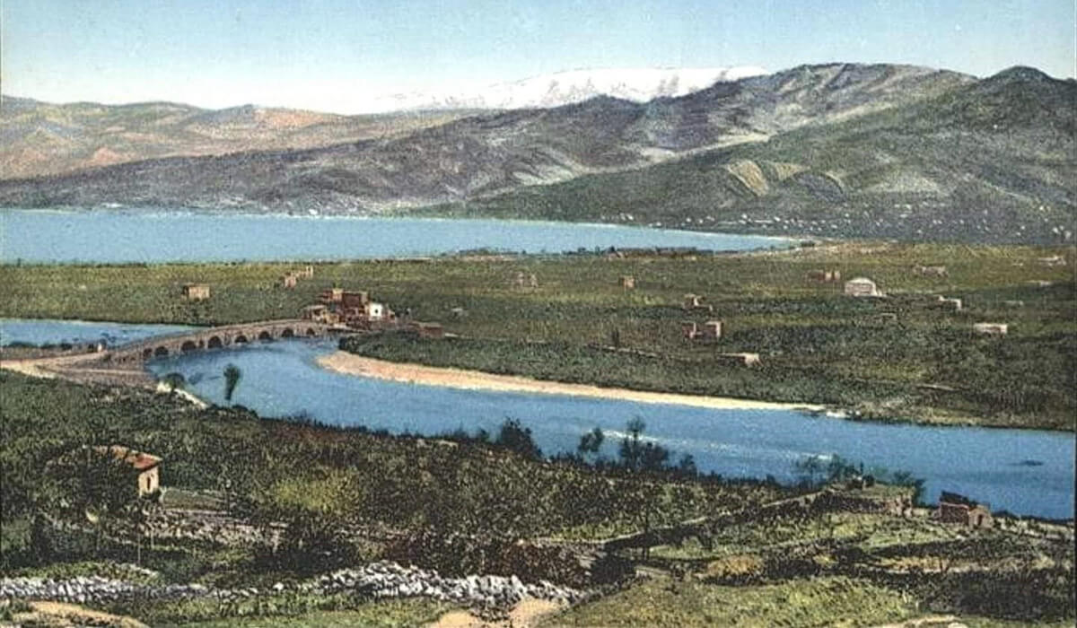 نهر بيروت عام 1920