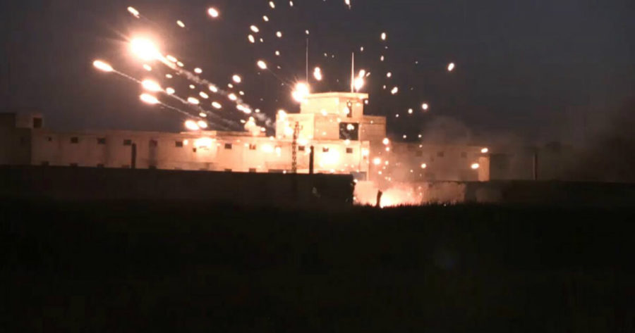 إنفجار مستودع ذخائر بتركيا على الحدود السورية