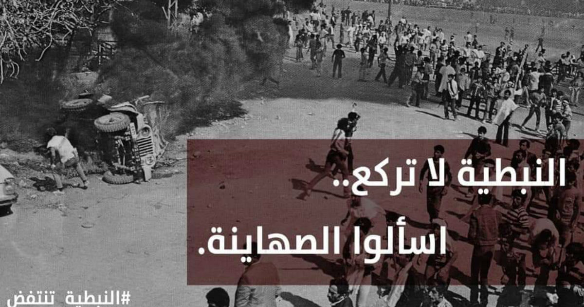النبطية