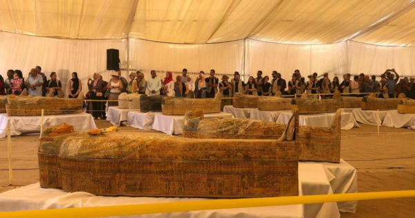العثور على 30 تابوت في مصر
