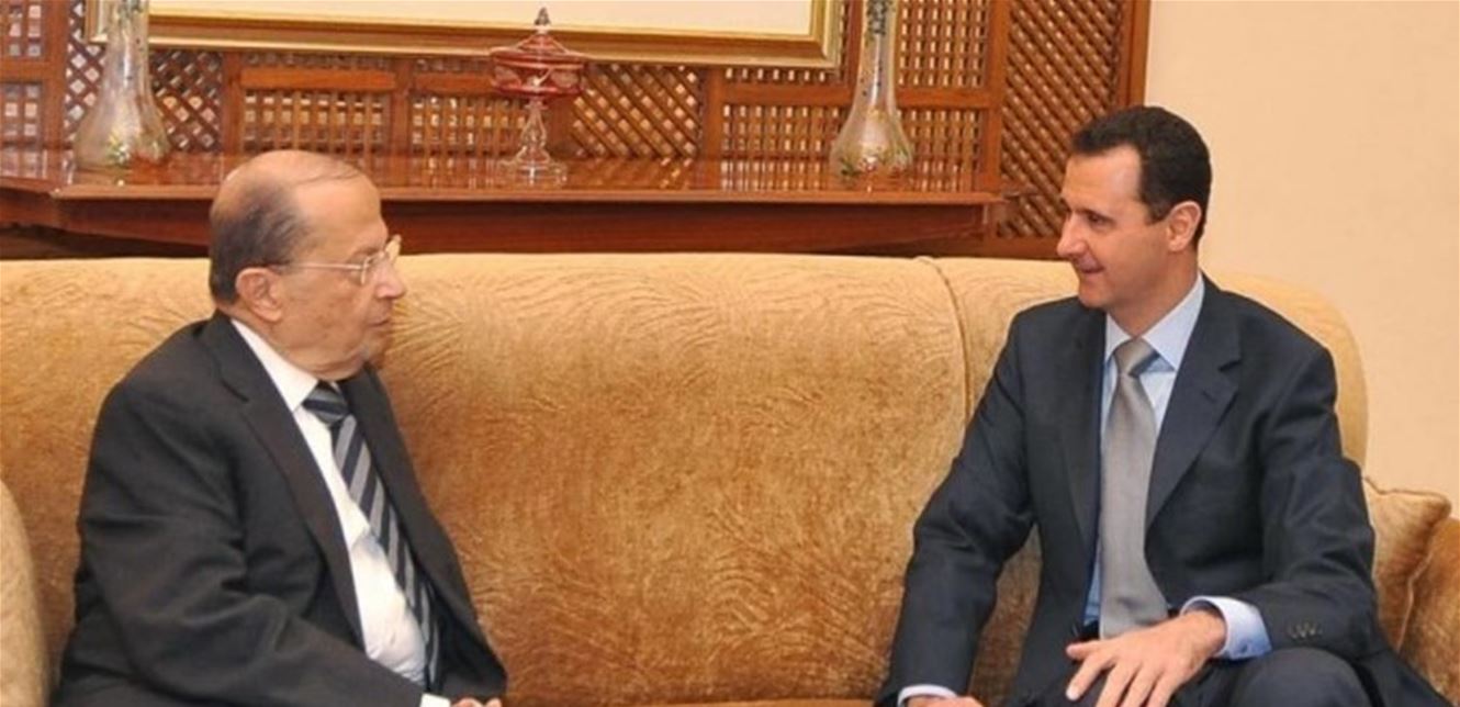 ميشيل عون وبشار الأسد
