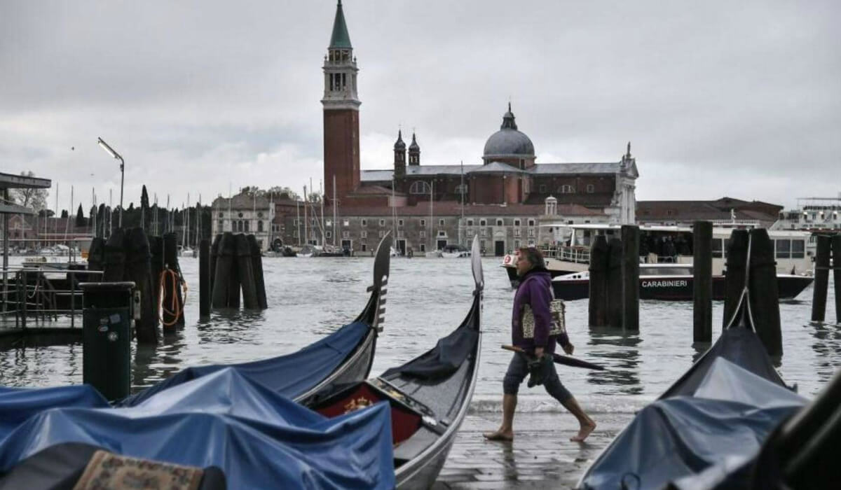 التغيير المناخي سبب هذا الوضع المأساوي في مدينة البندقية الشهيرة بـ"فينيسيا"