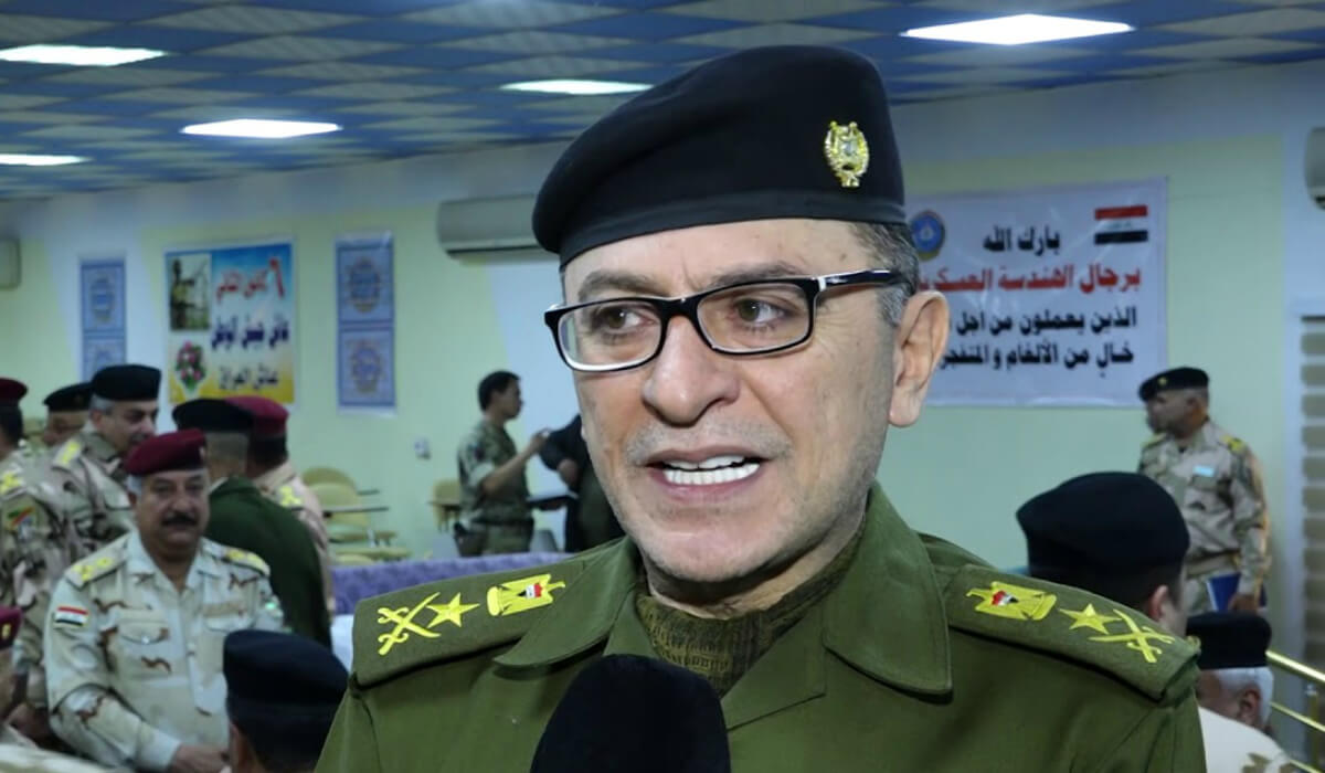 قائد الاستخبارات العسكرية في وزارة الدفاع العراقية السابق اللواء حاتم المكصوصي.