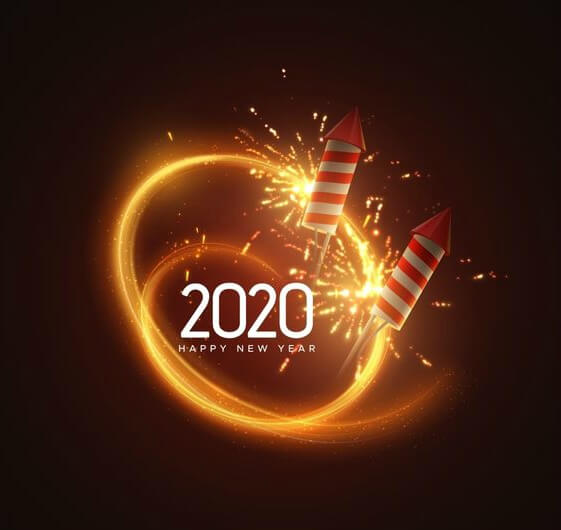 Happy new year 2020- احتفالات السنة الجديدة 2020