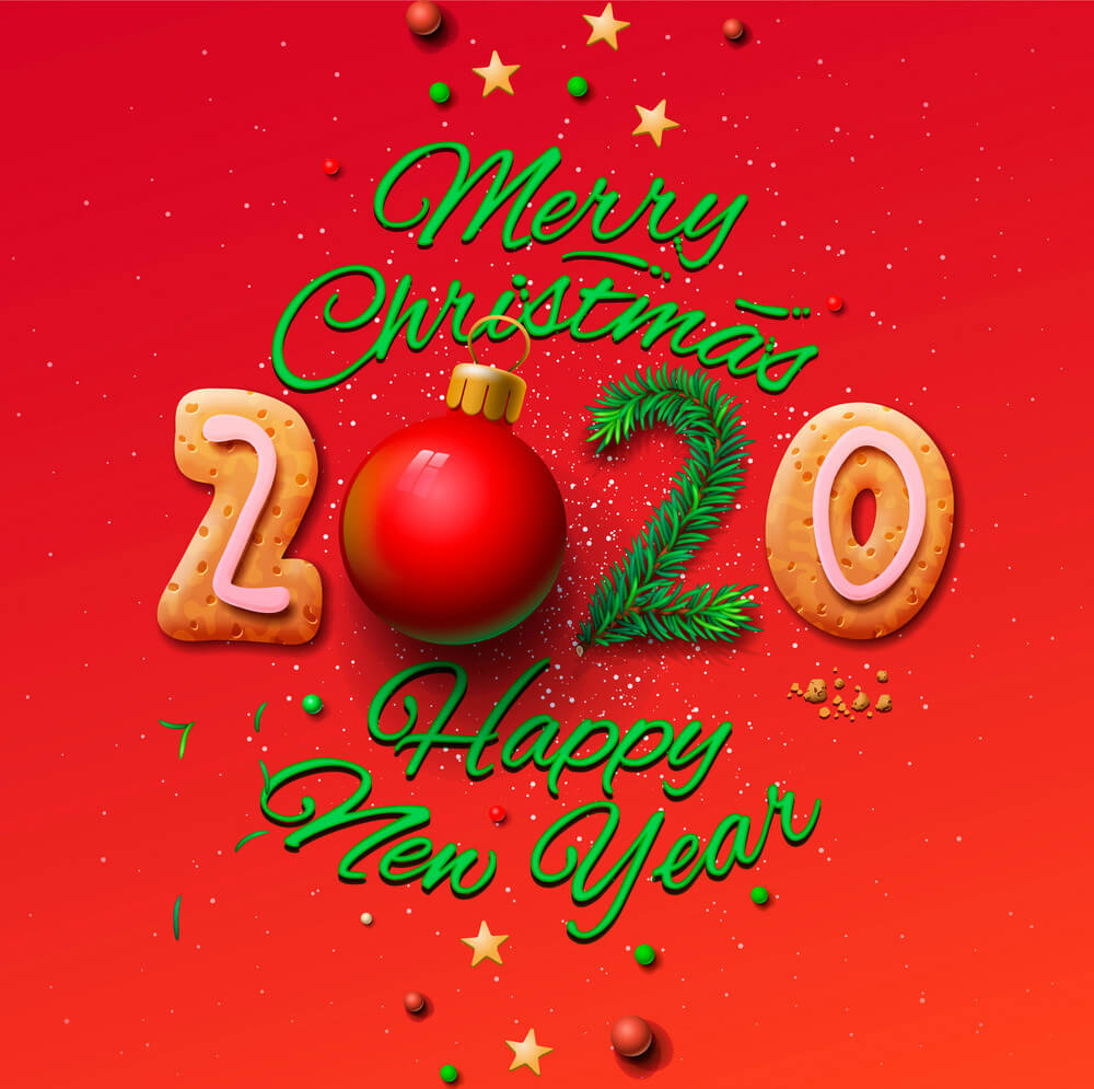 Merry Christmas 2020 Happy New Year