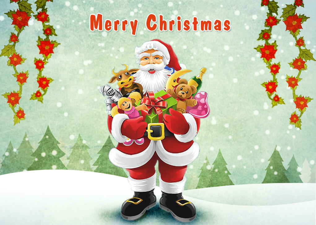 ميلاد مجيد - باب نويل - Merry Christmas - Santa Clause