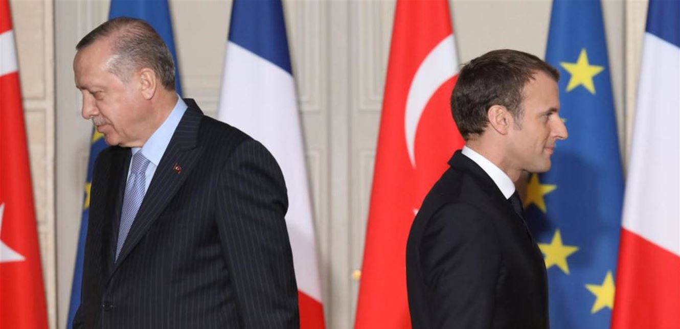 اردوغان ماكرون
