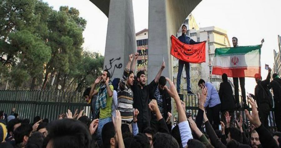 احتجاجات في ايران