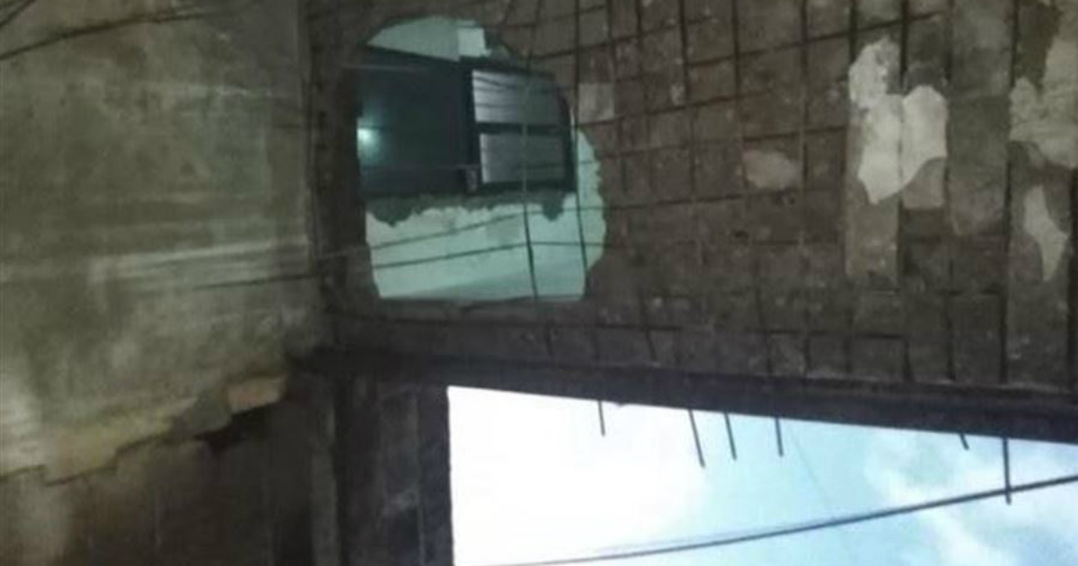 انهيار مبنى