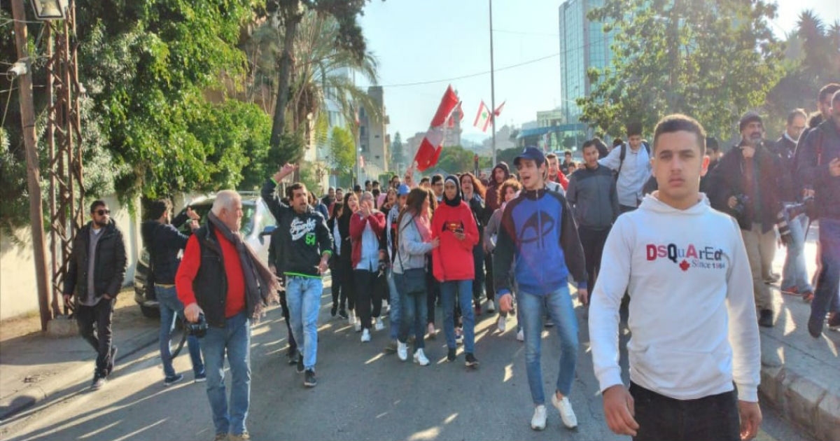 اعتصام لبنان ينتفض