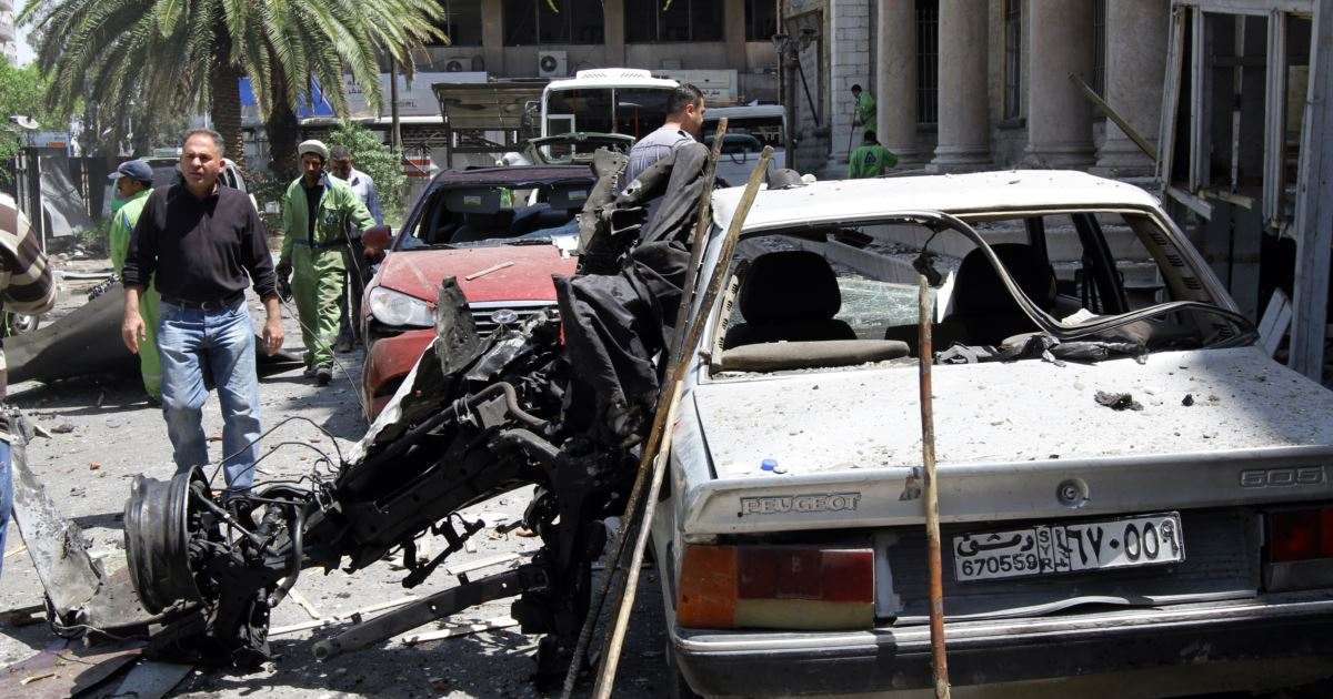 عبوة ناسفة دمشق