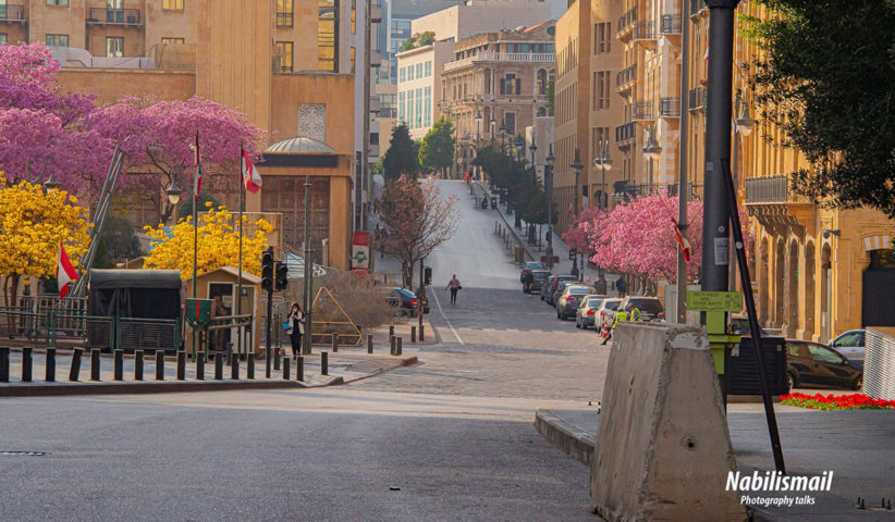 شارع ويغان وسط بيروت