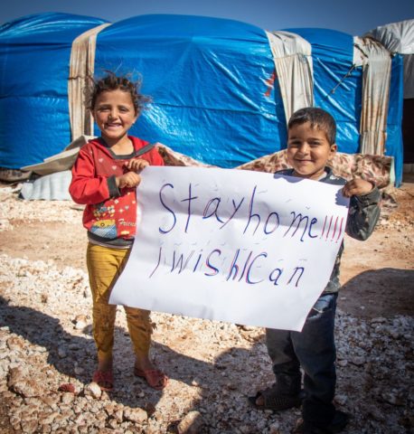لاجئون سوريون