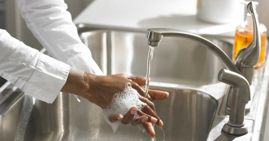 غسل اليدين للوقاية من فيروس كورونا