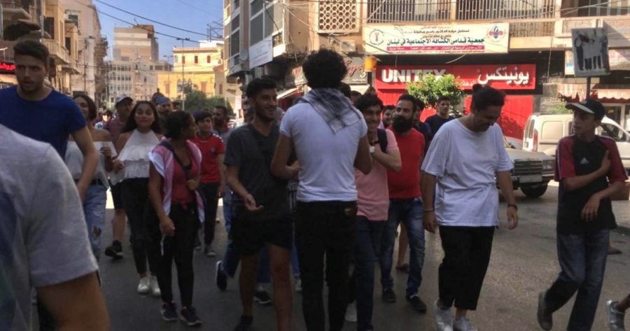 مسيرة في طرابلس