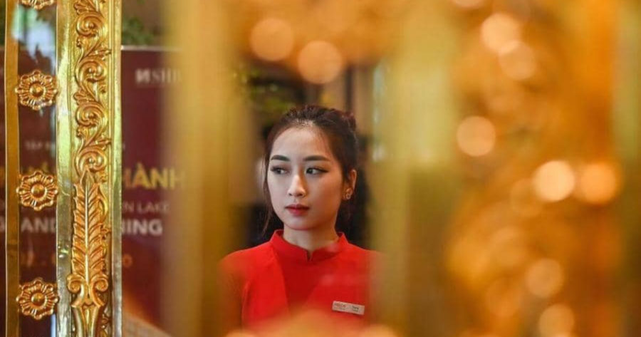 فندق دولتشي هانوي غولدن لايك المطلي بالذهب في الفيتنام