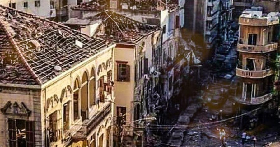بيروت انفجار خراب