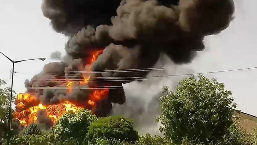 حريق جديد في ايران