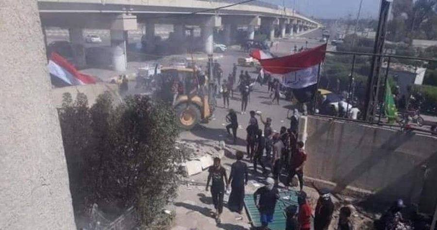 جرف مقار لاحزاب عراقية موالية لايران