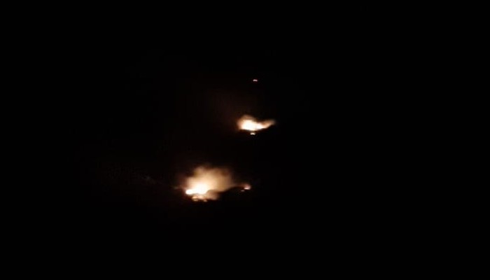 قنابل اسرائيلية مضيئة جنوباً