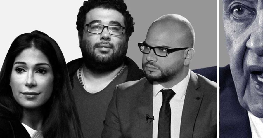 ديما صادق وفاروق يعقوب ورياض طوق