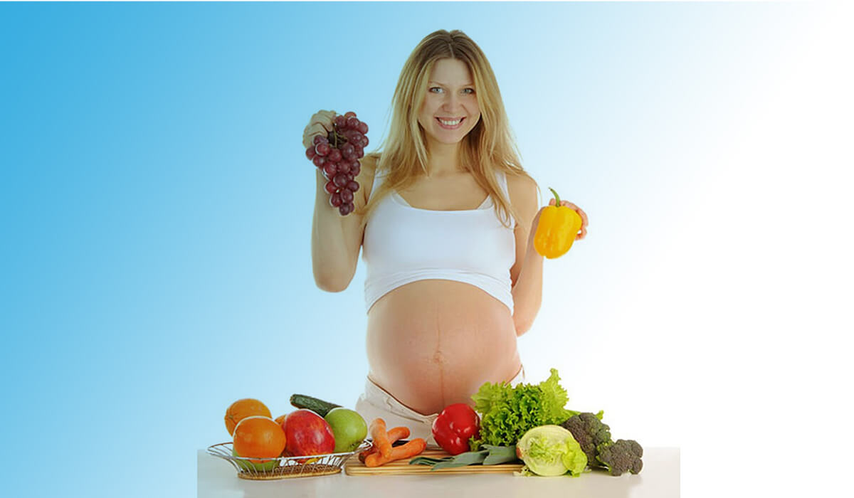 الفواكه والخضار للحامل