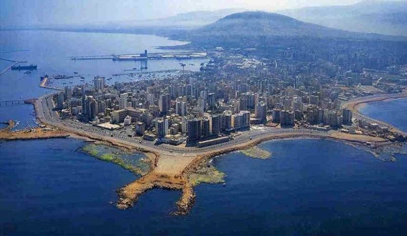 مدينة طرابلس في صورة جوية 