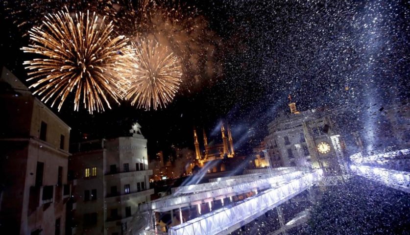 احتفال برأس السنة لبنان