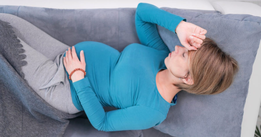 وضعيات نوم خاطئة للحامل