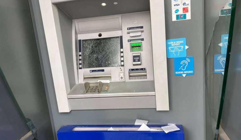 اطلاق نار على atm في بعلبك
