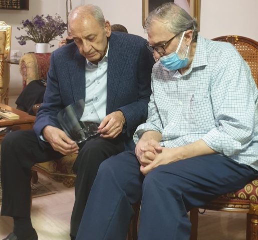 بري معزياً صدر الدين الصدر
