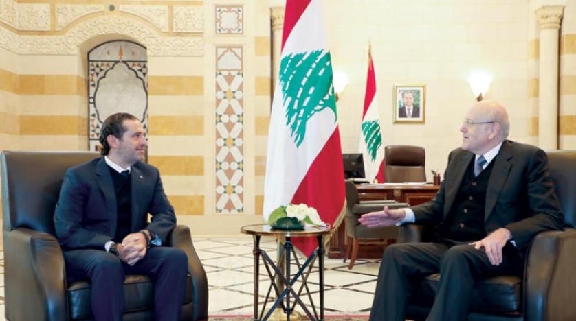 نجيب ميقاتي سعد الحريري