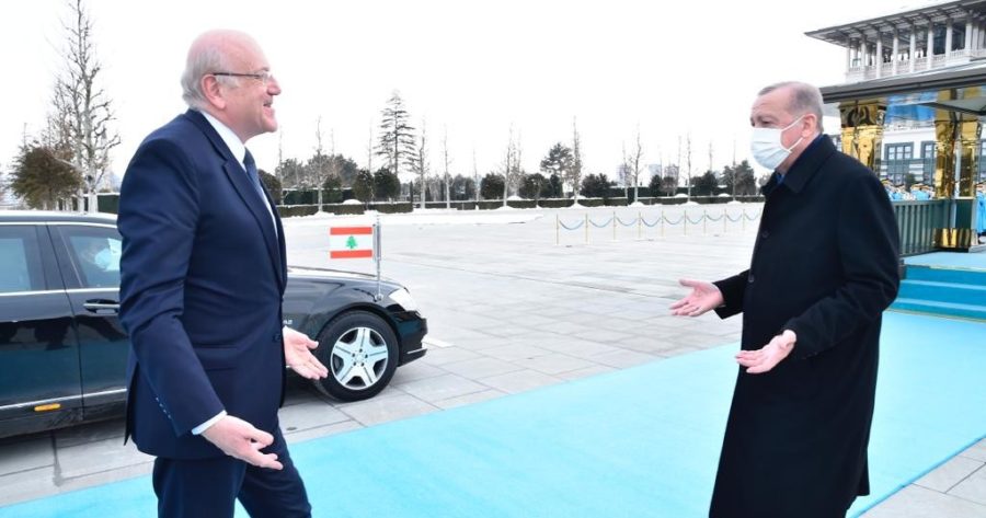 نجيب ميقاتي اردوغان