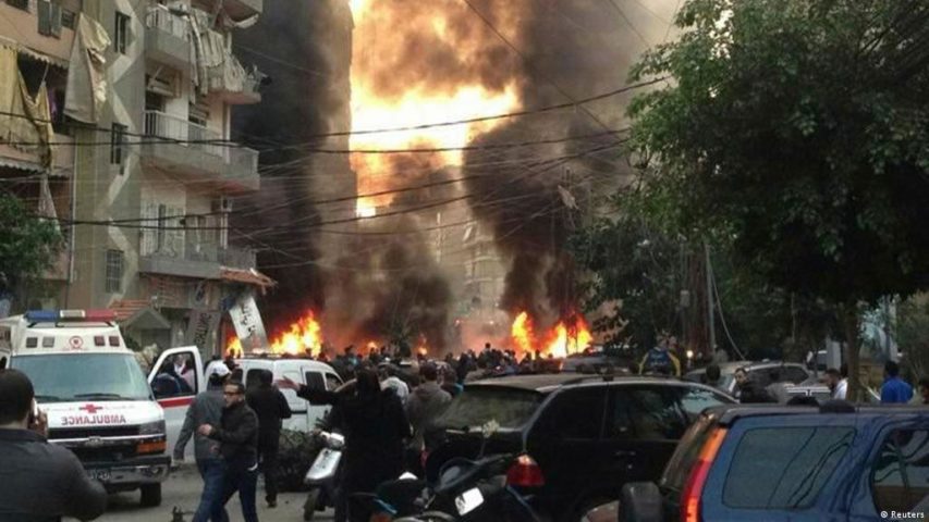انفجار حارة حريك