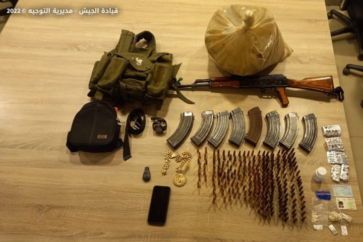 اسلحة مضبوطة موقوف جلالا