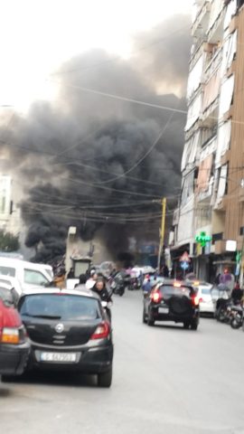 قطع طريق الشياح