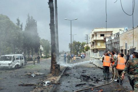 انفجار حمص