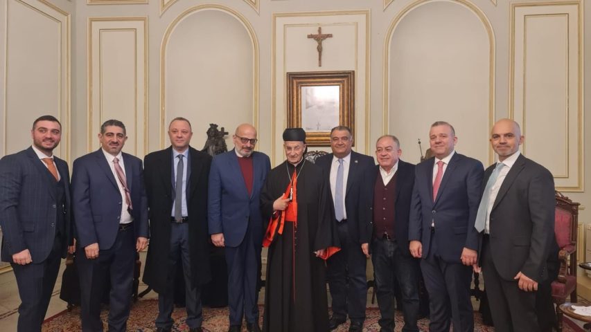 مجلس التنفيذيين اللبنانيين زار الراعي
