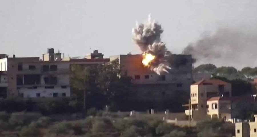 South Lebanon Mais al Jabal Airstrike