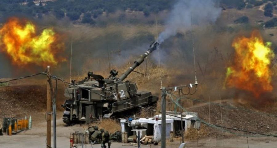 south lebanon israeli tanks